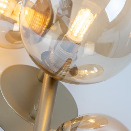 Brilagi - LED wand verlichting MILLA 3xG9/3W/230V goud