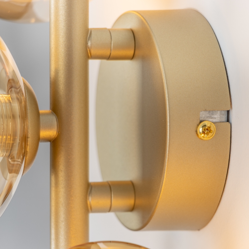 Brilagi - LED wand verlichting MILLA 3xG9/3W/230V goud