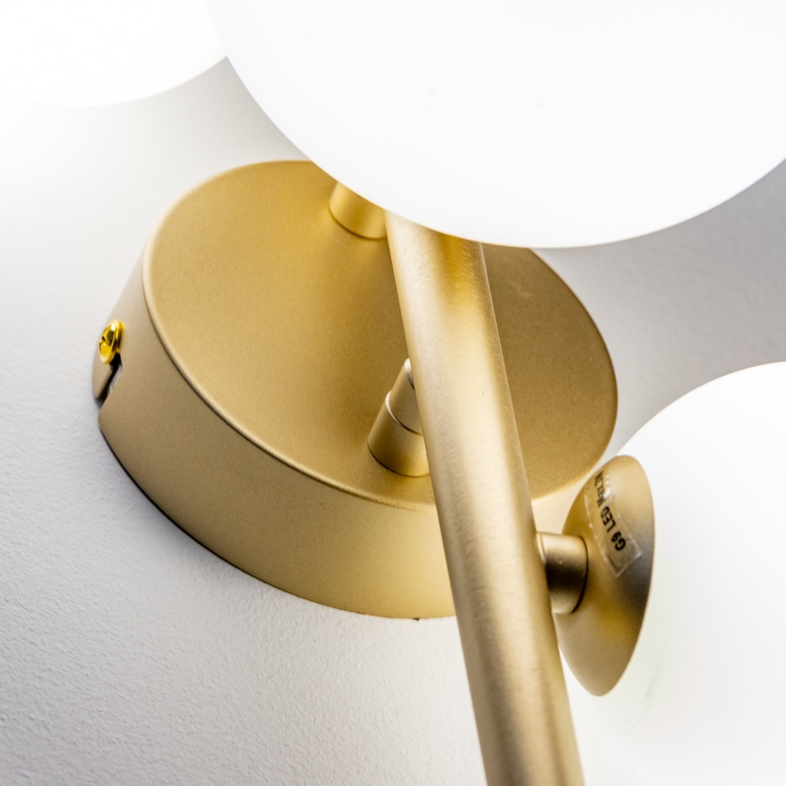 Brilagi - LED wand verlichting MILLA 3xG9/3W/230V goud/wit