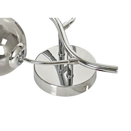 Brilagi - LED wand verlichting MISTEL 3xG9/3W/230V glanzend chroom/gerookt