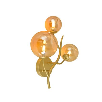 Brilagi - LED wand verlichting MISTEL 3xG9/3W/230V goud
