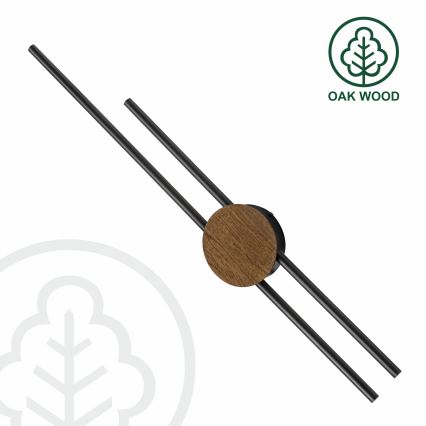 Brilagi - LED wand verlichting WOODY COLLINE LED/15W/230V 80 cm eiken