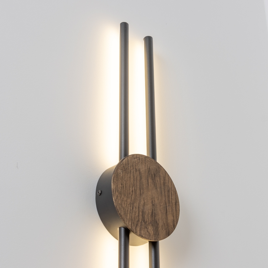 Brilagi - LED wand verlichting WOODY COLLINE LED/15W/230V 80 cm eiken