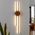 Brilagi - LED wand verlichting WOODY COLLINE LED/15W/230V 80 cm eiken kers