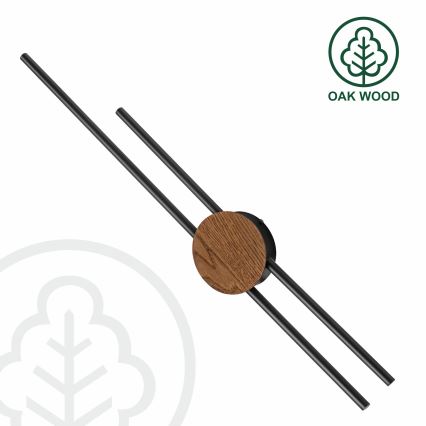 Brilagi - LED wand verlichting WOODY COLLINE LED/15W/230V 80 cm eiken kers