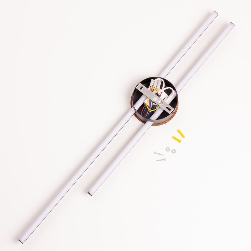 Brilagi - LED wand verlichting WOODY COLLINE LED/15W/230V 80 cm eiken kers