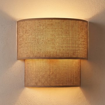 Brilagi - LED-wandlamp BOHO ECO 1xE27/10W/230V beige