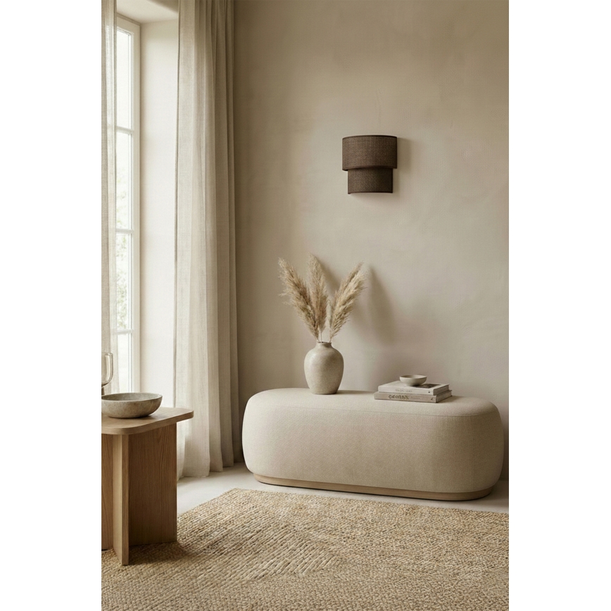 Brilagi - LED wandlamp BOHO ECO 1xE27/10W/230V bruin