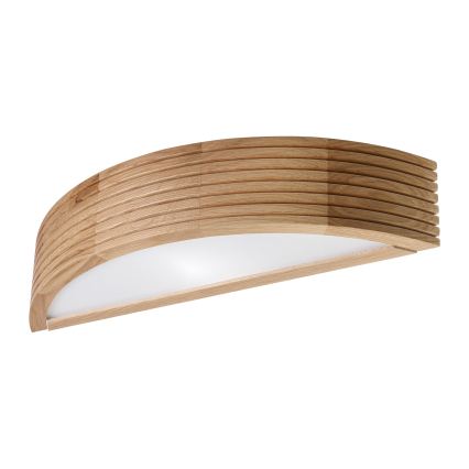 Brilagi - LED-wandlamp CARVALHO MODERN 1xE27/60W/230V eiken