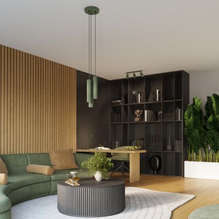 Brilagi - LED-wandlamp CRESTO 1xGU10/10W/230V 10 cm groen