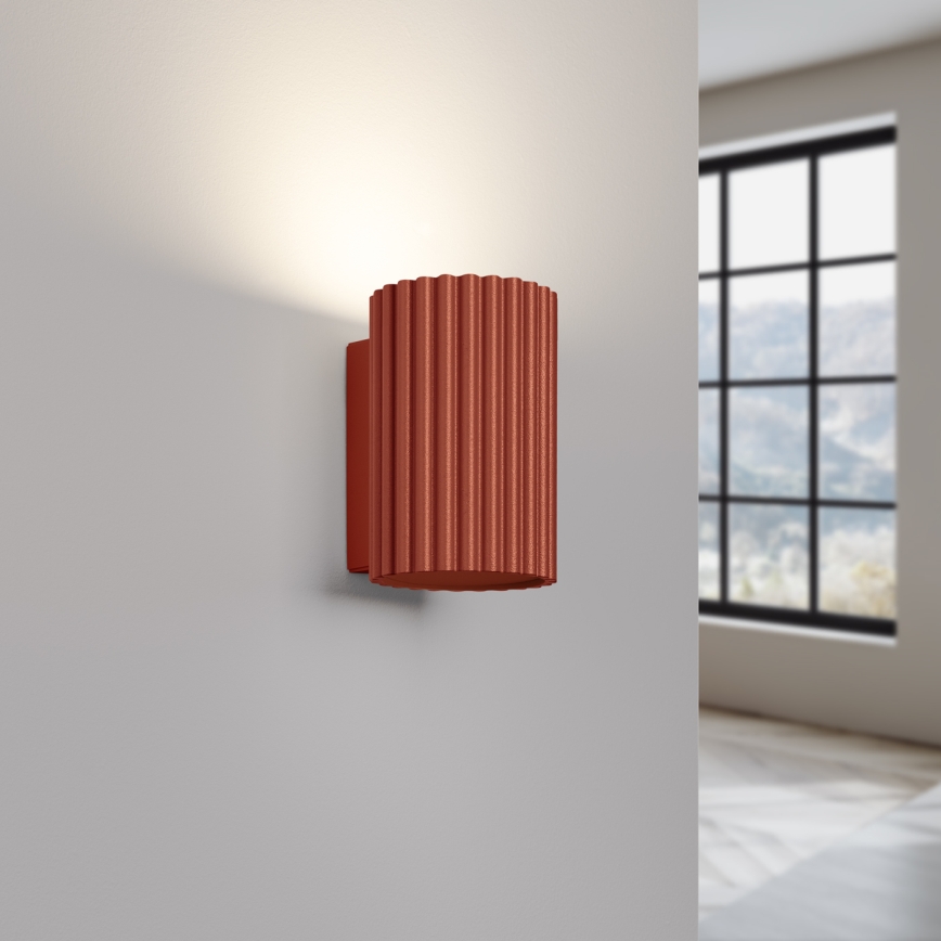 Brilagi - LED-wandlamp CRESTO 1xGU10/10W/230V 10 cm rood