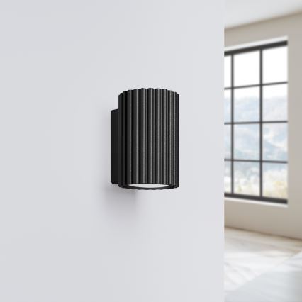 Brilagi - LED-wandlamp CRESTO 1xGU10/10W/230V 10 cm zwart
