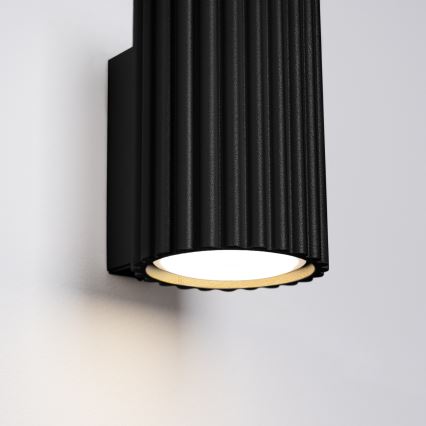 Brilagi - LED-wandlamp CRESTO 1xGU10/10W/230V 10 cm zwart