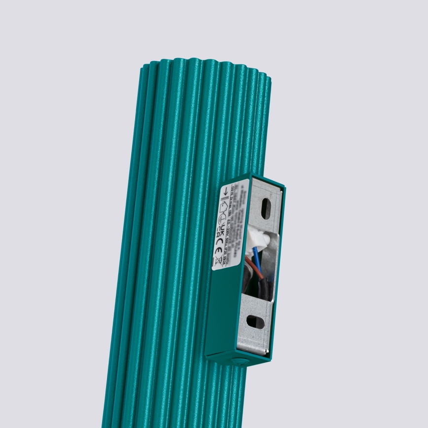 Brilagi - LED-wandlamp CRESTO 2xGU10/10W/230V 20 cm turkoois