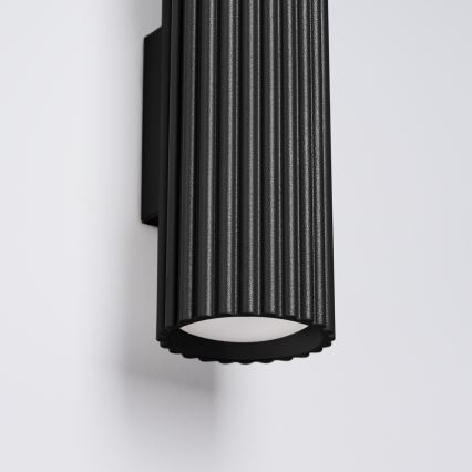 Brilagi - LED wandlamp CRESTO 2xGU10/10W/230V 20 cm zwart