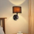 Brilagi - LED Wandlamp DAYA 1xE14/40W/230V + LED/3W zwart