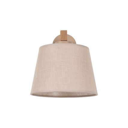 BRILAGI - LED Wandlamp LATTE SABIA 1xE27/15W/230V grenen/beige