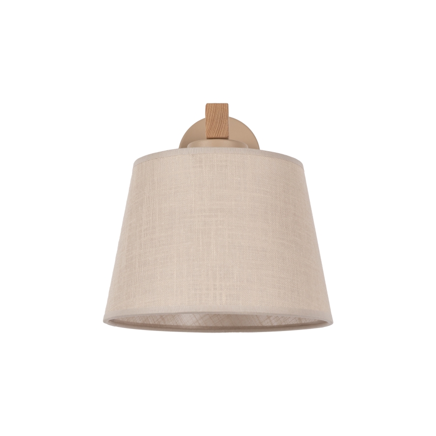 BRILAGI - LED Wandlamp LATTE SABIA 1xE27/15W/230V grenen/beige