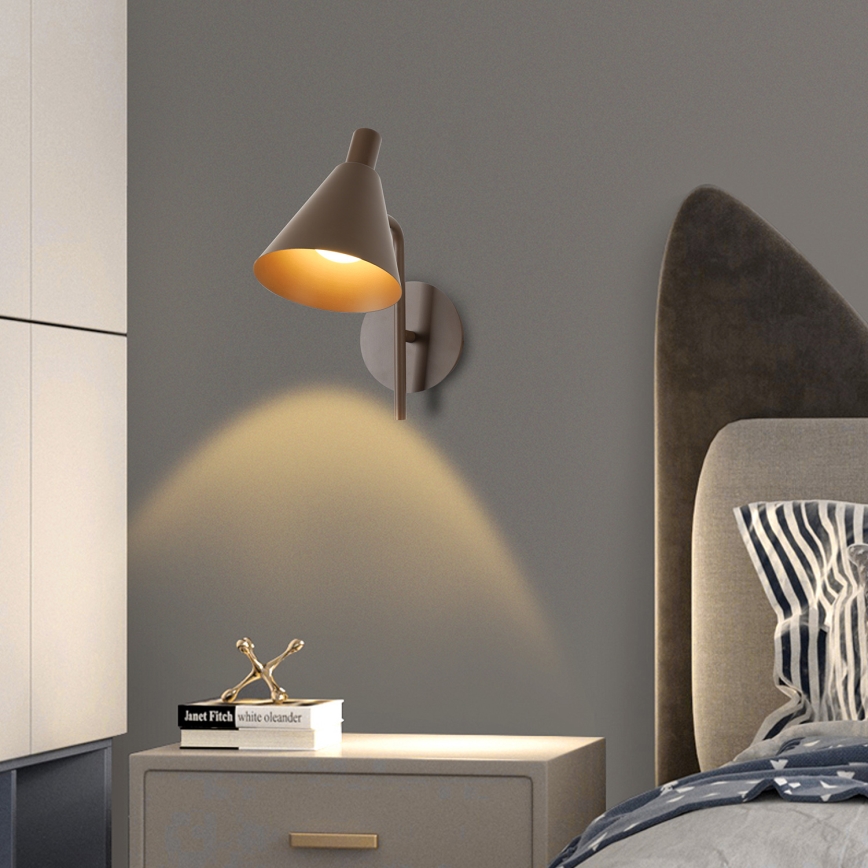 Brilagi - LED Wandlamp LUCERA LED/3W/230V bruin