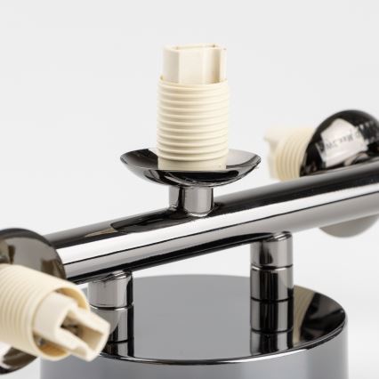 Brilagi - LED-wandlamp MILLA 3xG9/3W/230V zwart chroom/gerookt glas