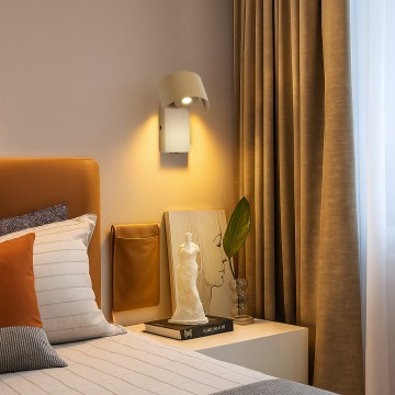 Brilagi - LED-wandlamp VASTO LED/3W/230V beige