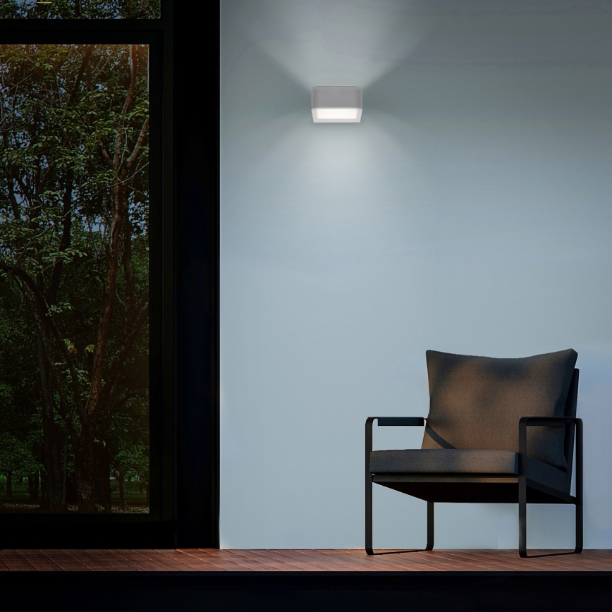 Brilagi - LED Wandlamp voor buiten BARI LED/7W/230V 3000/4000/6000K wit IP54