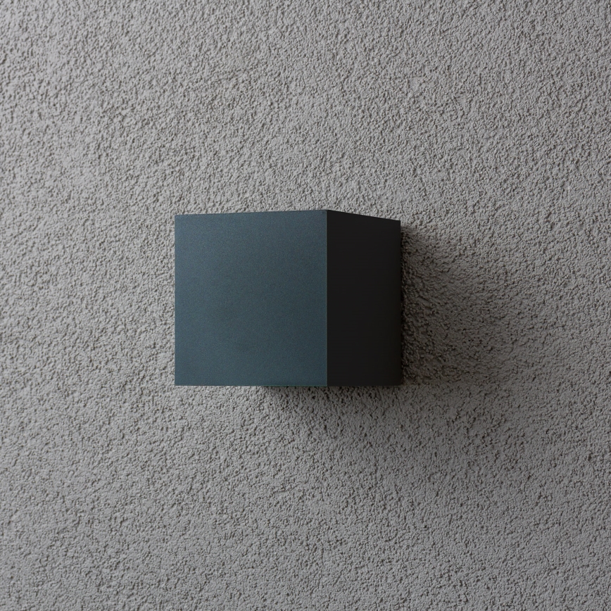 Brilagi - LED Wandlamp voor buiten CUBE LED/6W/230V antraciet IP54