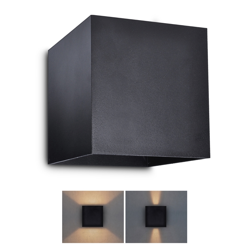 Brilagi - LED Wandlamp voor buiten CUBE LED/6W/230V IP54