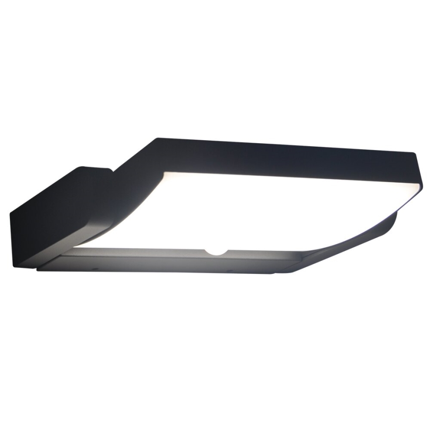 Brilagi - LED Wandlamp voor buiten met sensor ANKLE LED/18W/230V 4000K IP65 antraciet