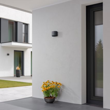 Brilagi - LED Wandlamp voor buiten RONDO LED/6W/230V antraciet IP54