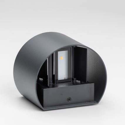 Brilagi - LED Wandlamp voor buiten RONDO LED/6W/230V antraciet IP54