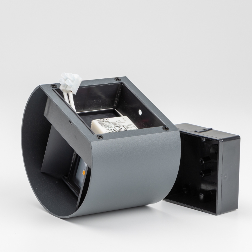 Brilagi - LED Wandlamp voor buiten RONDO LED/6W/230V antraciet IP54