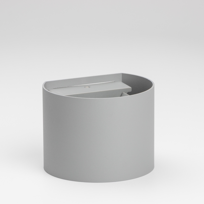 Brilagi - LED Wandlamp voor buiten RONDO LED/6W/230V grijs IP54