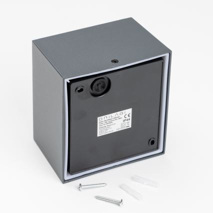 Brilagi - LED Wandlamp voor buiten TERNI LED/12W/230V antraciet IP44