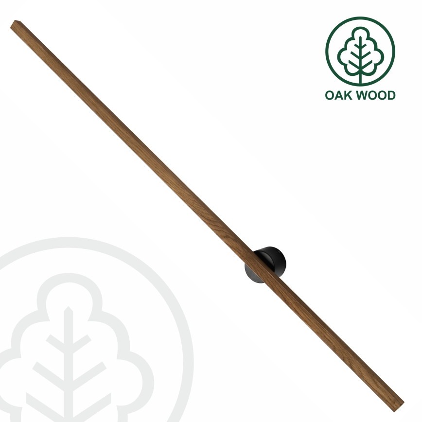 Brilagi - LED Wandlamp WOODY LINE LED/12W/230V 120 cm eiken walnoot