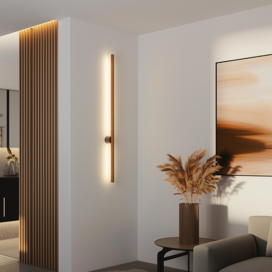 Brilagi - LED-wandlamp WOODY LINE LED/7W/230V 4000K 60 cm eiken/kersen