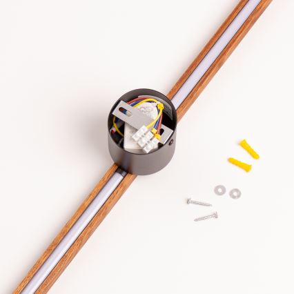 Brilagi - LED-wandlamp WOODY LINE LED/7W/230V 4000K 60 cm eiken/kersen