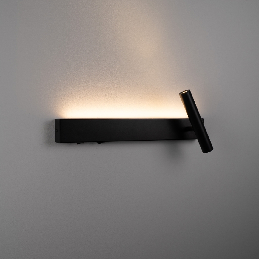 BRILAGI - LED-wandspot ARLIX LED/3W/230V + LED/7W zwart CRI 90