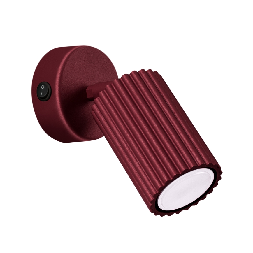 Brilagi - LED-wandspot CRESTO 1xGU10/10W/230V bordeaux
