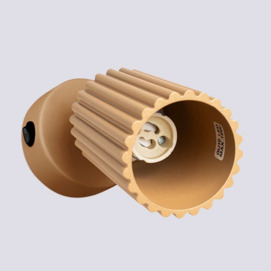 Brilagi - LED wandspot CRESTO 1xGU10/10W/230V goud