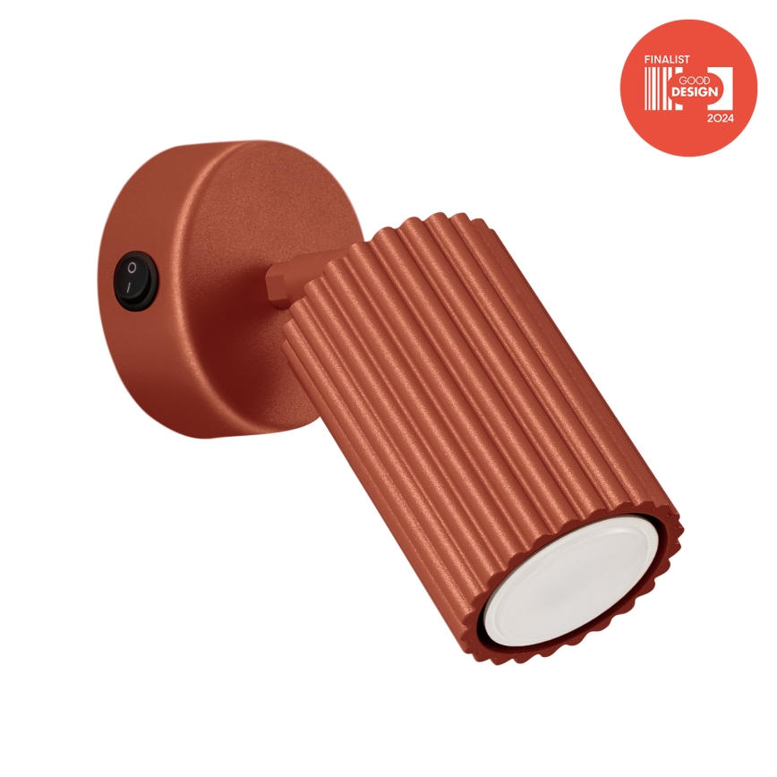 Brilagi - LED-wandspot CRESTO 1xGU10/10W/230V rood