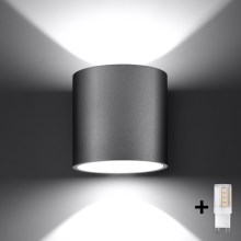 Brilagi -  LED Wandspot FRIDA 1xG9/4W/230V grijs