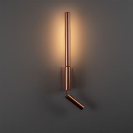 BRILAGI - LED wandspot VIXON LED/3W/230V + LED/5W bronskleurig CRI 90