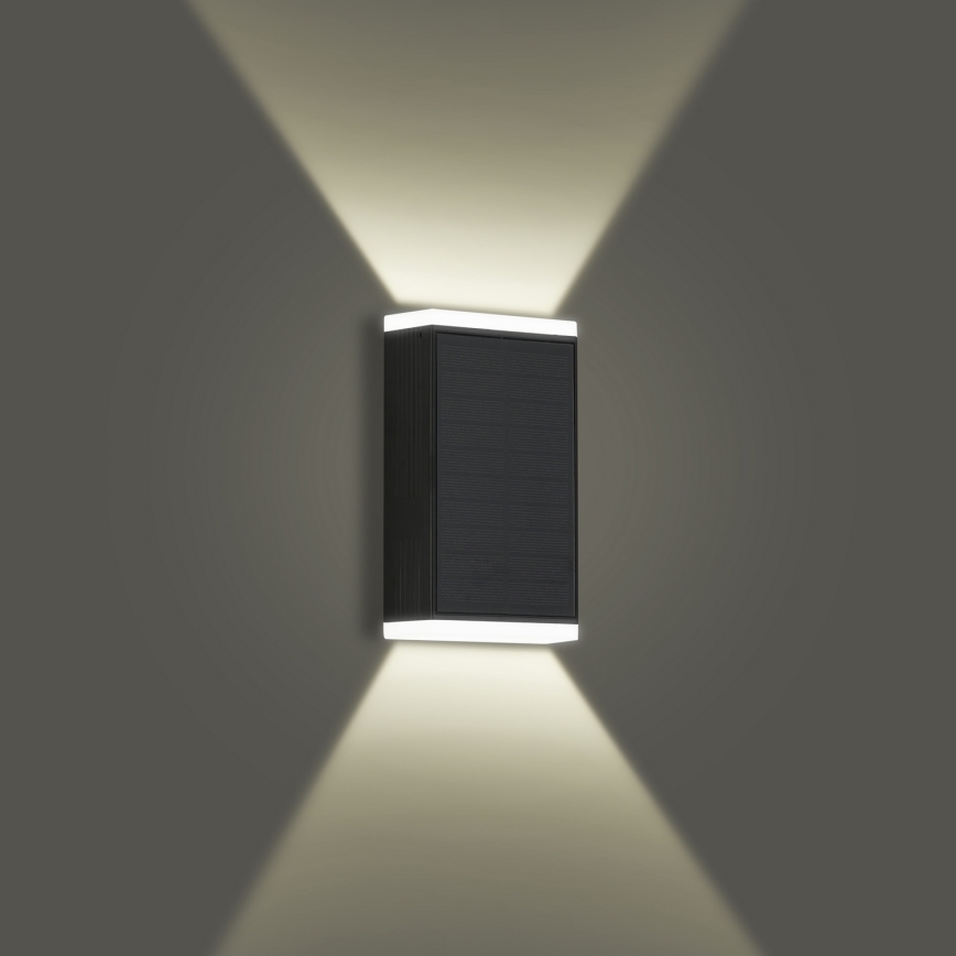 Brilagi - LED Zonne-wandlamp SUN GUARD LED/2W/3,7V 2000 mAh IP45