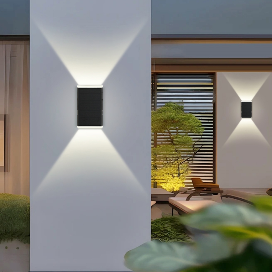 Brilagi - LED Zonne-wandlamp SUN GUARD LED/2W/3,7V 2000 mAh IP45