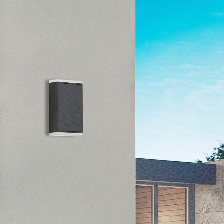 Brilagi - LED Zonne-wandlamp SUN GUARD LED/2W/3,7V 2000 mAh IP45