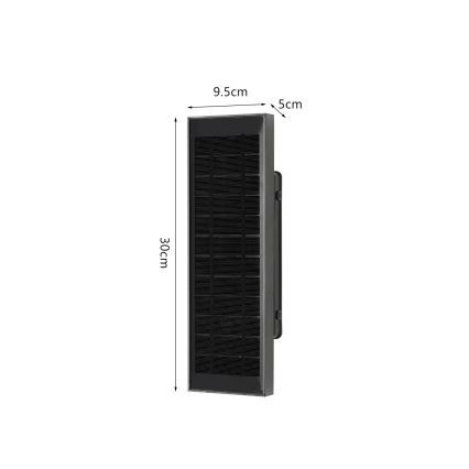 Brilagi - Dimbare LED zonne-wandlamp SUN LED/2,5W/3,7V 30 cm 2000 mAh IP44