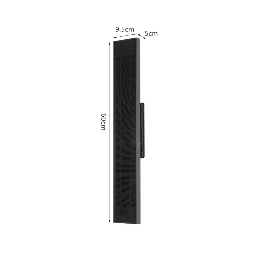 Brilagi - dimbare LED-wandlamp op zonne-energie SUN LED/4W/230V 60 cm 4000 mAh IP44