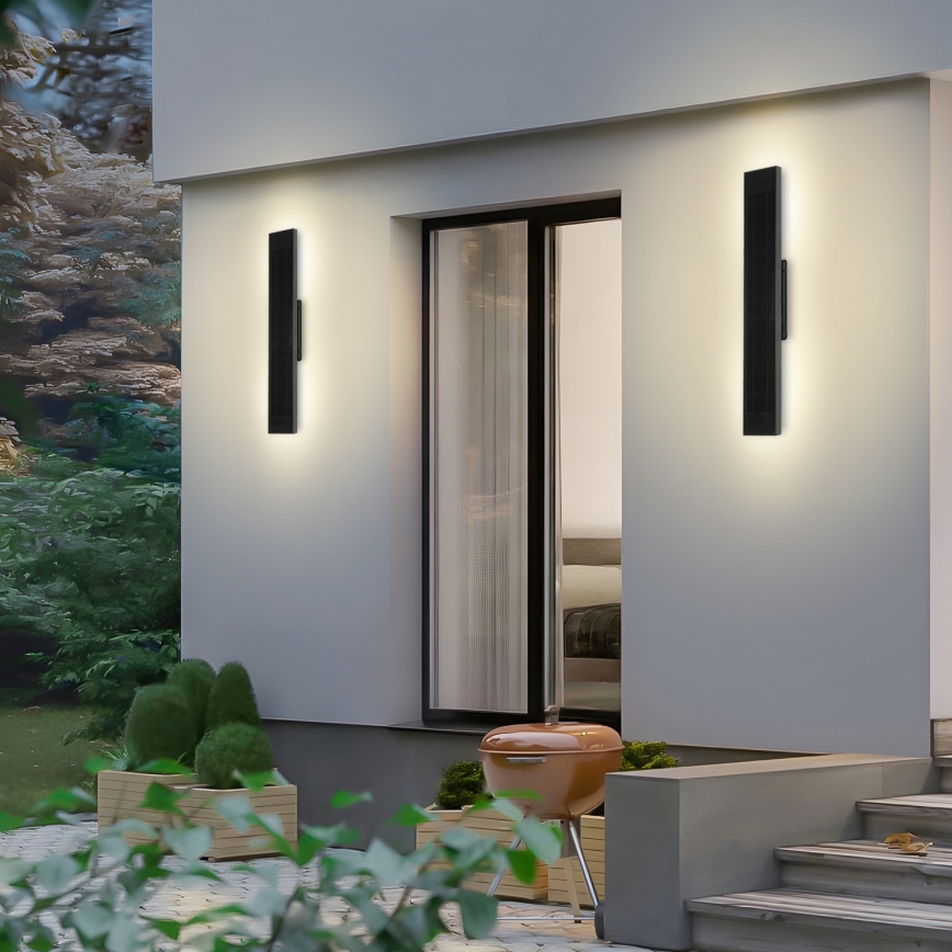 BRILAGI - LED dimbare zonne-wandlamp SUN LED/4W/3,7V  60 cm 4000 mAh IP44
