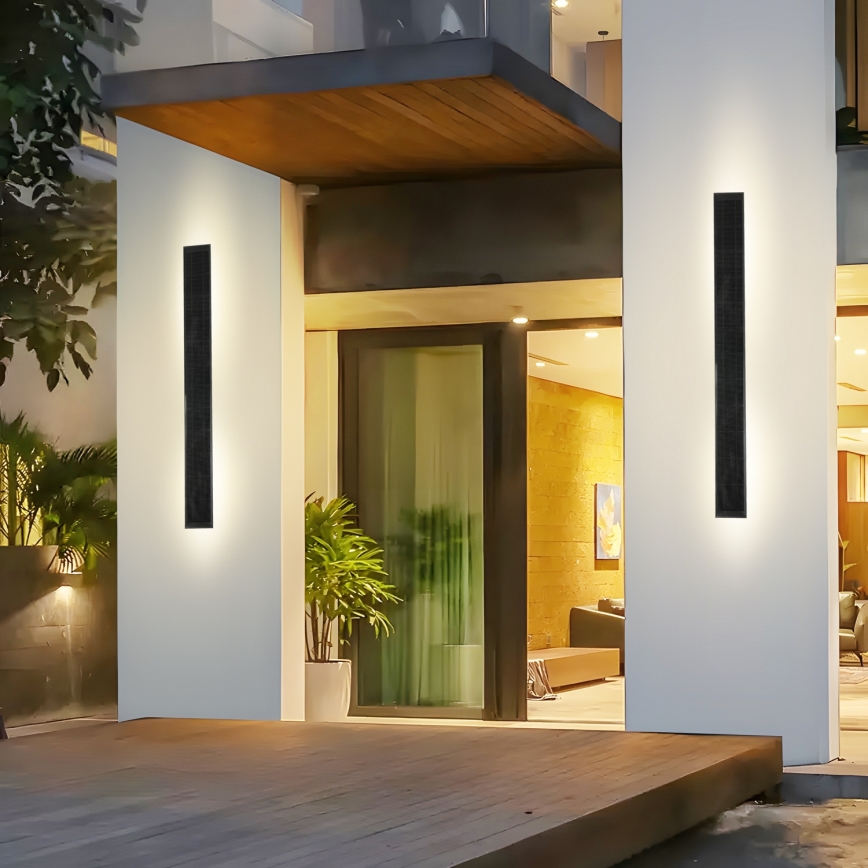 Brilagi - Dimbare LED-muurlamp op zonne-energie SUN LED/5,5W/230V 100 cm 6000 mAh IP44